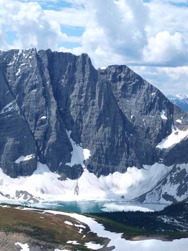 Floe Lake and Floe Peak