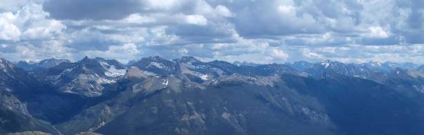 Looking at the Egypt Lake group from west side. Haiduk Peak is a scramble from this side.