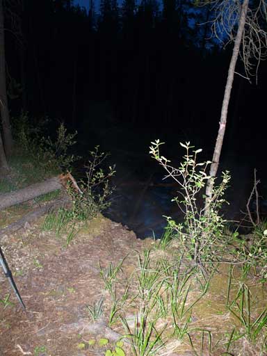 This trail comes from nowhere. Apparently here got damaged by the floods.