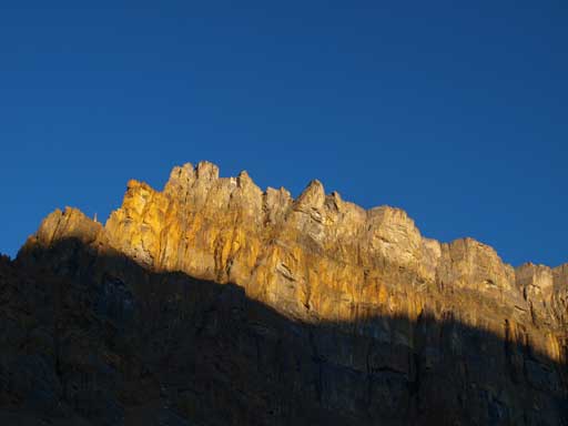 Impressive wall would accompany us for next next 2 hours