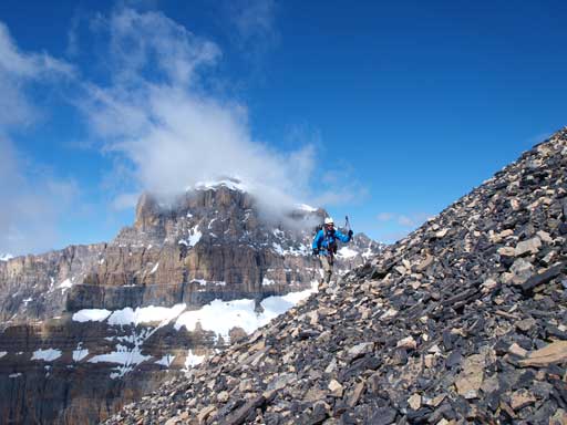 Not a pleasant terrain. But big views!