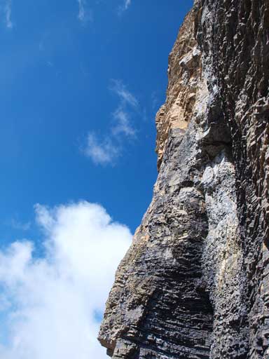 Look at this cliff band..