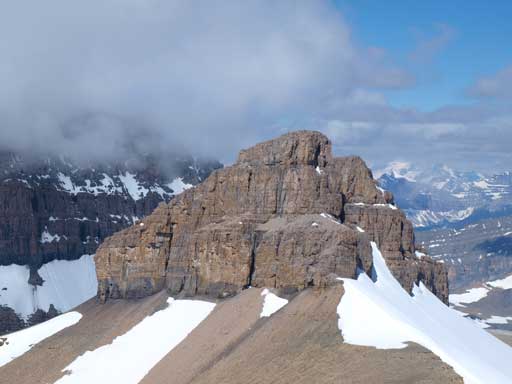 Looking back at Lion Peak