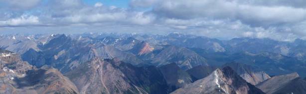 Peaks in David Thompson Country.