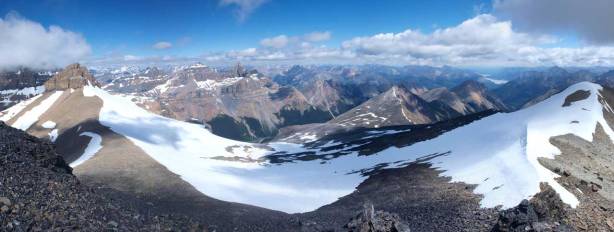 Panorama looking north