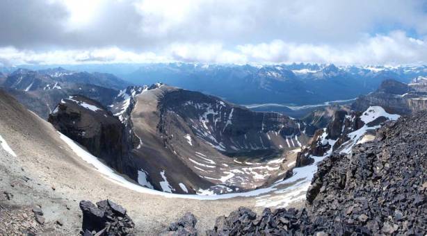 Panorama looking south