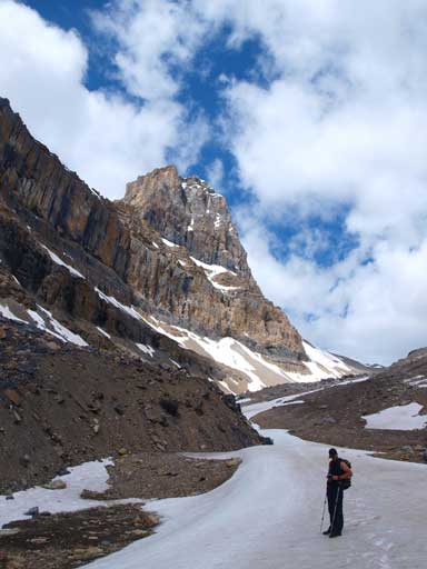 Vern with Mount Cline behind.