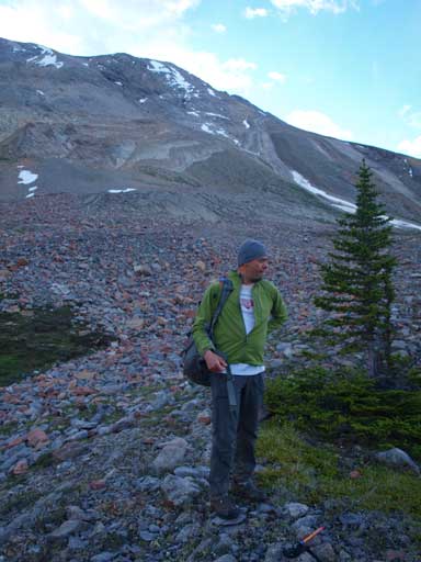 Kevin Barton getting ready for the day.