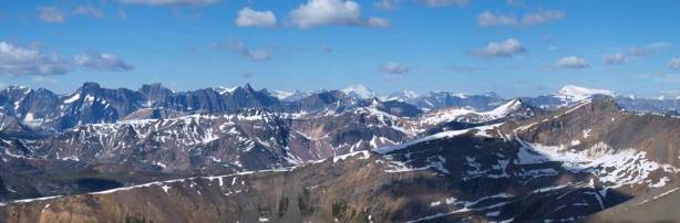 The northern part of Winston Churchill Range