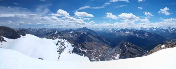 Panorama looking east