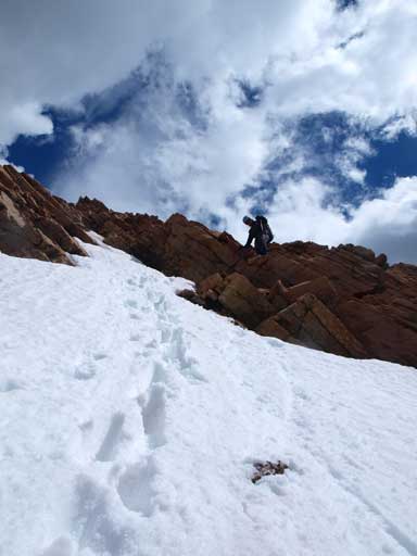 Kevin ready to merge to snow