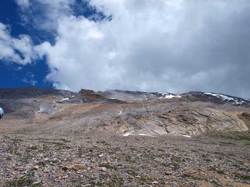 Looking back at Coronet's west slope. What a slog that was...