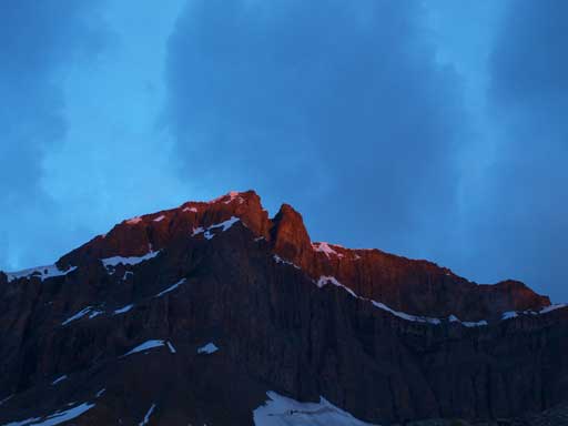 Alpenglow on Mount Thompson