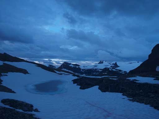 View from near our bivy site