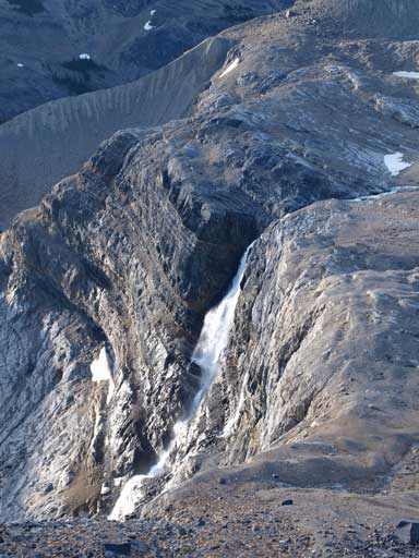 What a view of Bow Glacier Falls