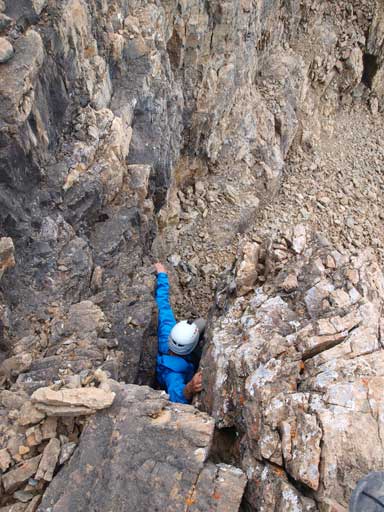 The final step, he took a hardcore route