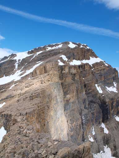 Descending towards Portal/Thompson col