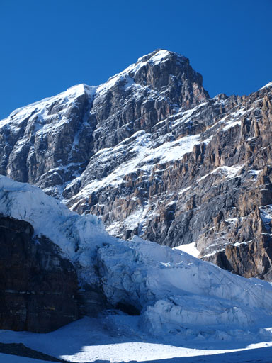 Andromeda and AA Glacier's icefalls