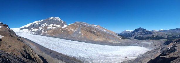 Panorama of Athabasca Glacier