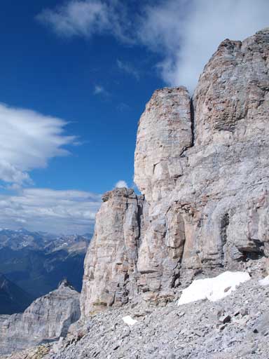 I like the rock formation on Rundle.
