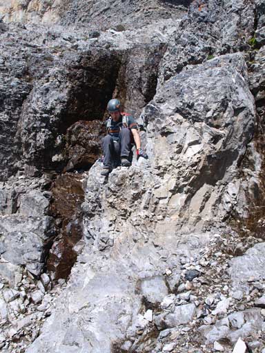 Same as above. He took a slightly different line than mine.