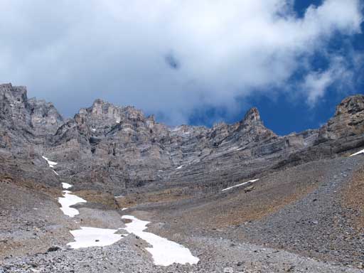 Looking back... Looks quite climby..