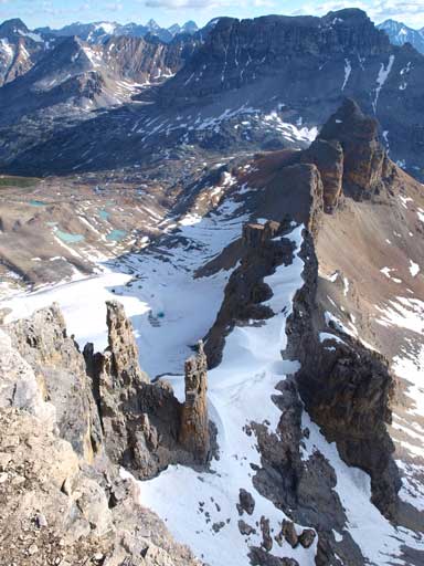 This sub-summit gives better view towards the east side