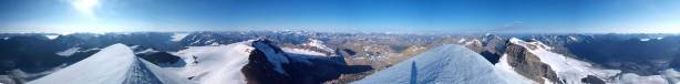 Summit Panorama. Click to view large size.