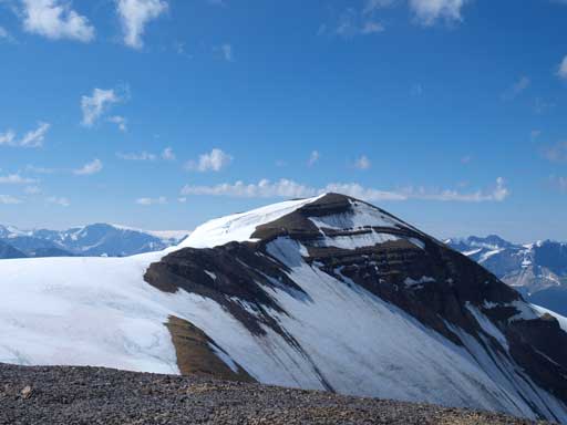 Henry MacLeod seen from the summit