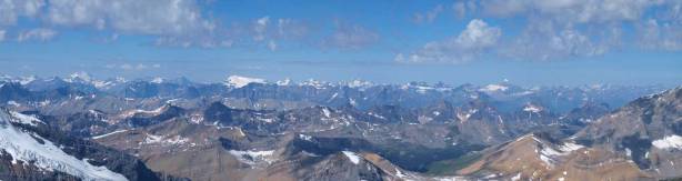 Sea of peaks. Too many names to describe. 