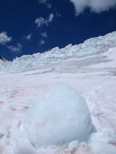 One of the ice debris