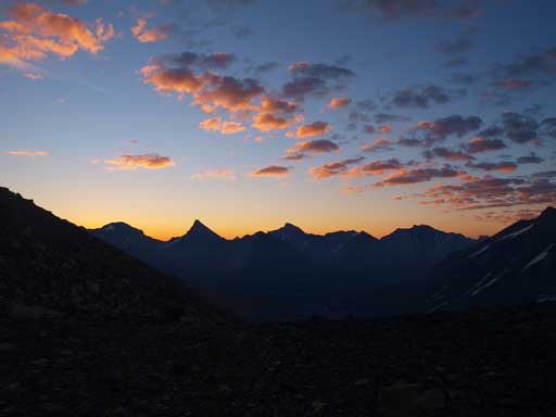 Almost sunrise. I accidently woke up without the alarm just for the views...