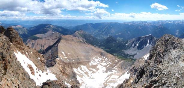 Panorama looking East