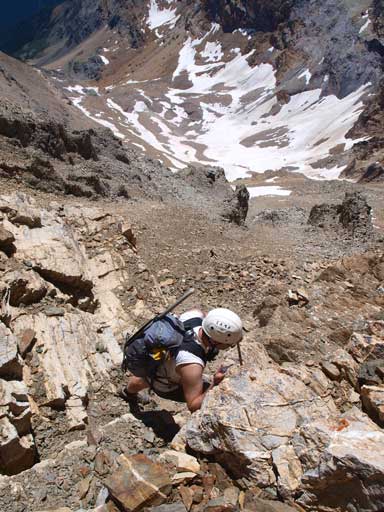 Eric started the descending