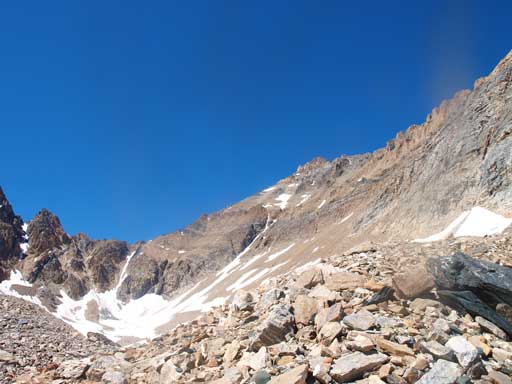 Looking back to Mt. Nelson