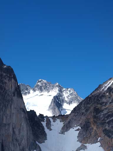 Started to see the North Howser Tower