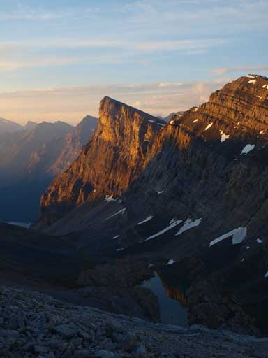 The same outlier, from higher up