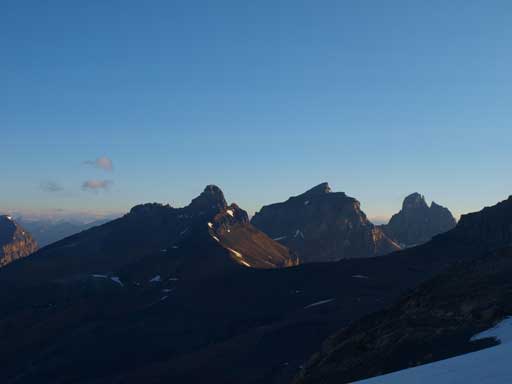 The three peaks of Whitegoat