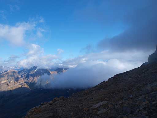 These clouds are neat actually...