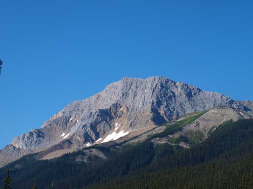 Great view towards Gargoyle Mountain from Vine Creek Trail