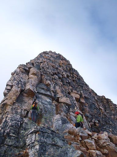 The two Jasper guys would let us pass here. Ahead is the real game