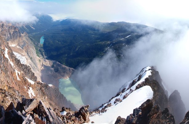 The views started to open up!