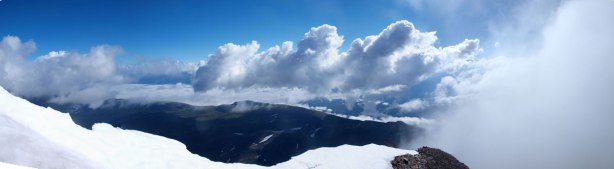 Gorgeous views from near the true summit