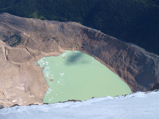 The tourist's pond, where we started our day.