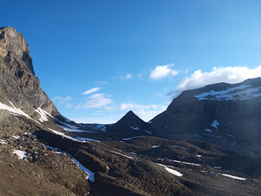 Once at the base of Niles, we could finally see Daly (far right)