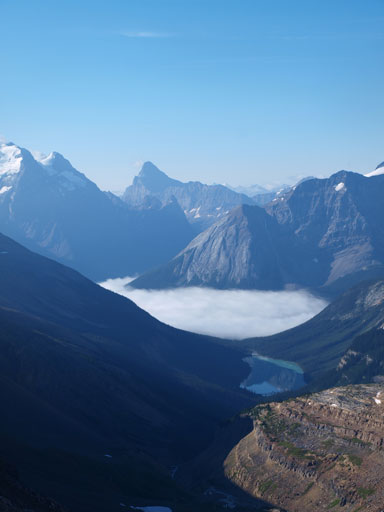 The inversion and also, Sherbrook Lake