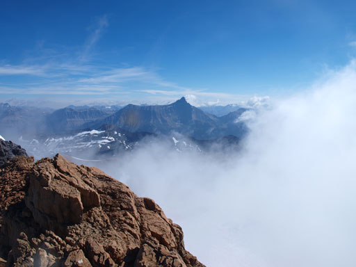 Nice to be above the clouds