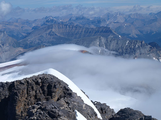 Interesting clouds on the Icefield