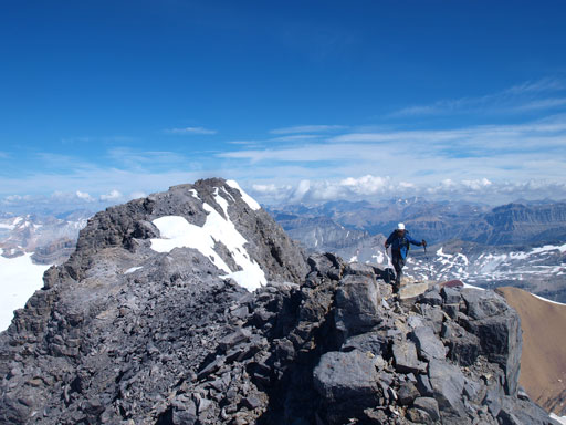 Going back to the false summit