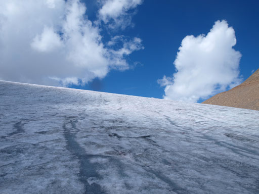 On the glacier